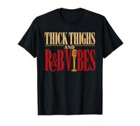 RNB Concert Thick Thighs and R&B Vibes Funny Music Women T-Shirt