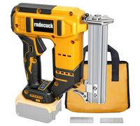 rndecuck 18 Gauge Cordless Nail Gun Compatible with Dewalt 20V Max Battery (No Battery), 2in1 Brushless Brad Nailer with 1000 Nails and 1000 Staples, Electric Staple Gun for Home, DIY, Woodworking