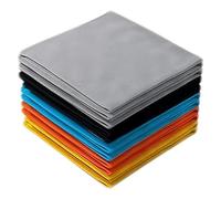 Rnemitery Microfiber Cleaning Cloth, Five Color Multipurpose Wipes For Home Kitchen Car Windows, Lint Free Ultra Absorbent Reusable Durable 25 * 25 Cm Set
