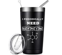RNFENQS Chemistry Gifts Funny Tumbler Cup 20 OZ, Insulated Chemistry Teacher Students Professors Travel Coffee Mug Nerd Gifts for Science Lovers