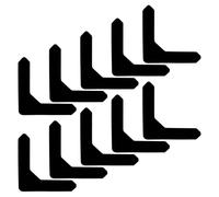 RNFKSU 10 Pieces Of Carpet Anti-Curling Retainer, Multifunctional Self-Adhesive Non-Slip Stickers, Carpet Anti-Slip Practical Accessories, Suitable For Carpet, Sofa Cushion, Mattress Fixing.