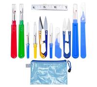 RNFKSU 12-Piece Sewing Tool Set, Fabric Sewing Tool Set, Practical Manual Sewing Accessories, Suitable For Efficient Removal Of Stitches, Manual Cross Stitch.