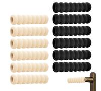 RNFKSU 12 Pieces Of Door Handle Protective Cover, Anti-Static Protective Cover, Door Handle Anti-Collision Condom, Elastic Knob Sponge Cover.