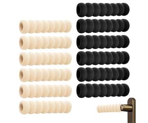 RNFKSU 12 Pieces Of Door Handle Protective Cover, Anti-Static Protective Cover, Door Handle Anti-Collision Condom, Elastic Knob Sponge Cover.