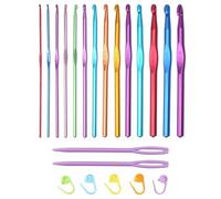 RNFKSU 14 Pieces Of Color Knitting Crochet, Sweater Knitting Crochet, Diy Knitting Tools, Suitable For Beginners, Knitting Enthusiasts.