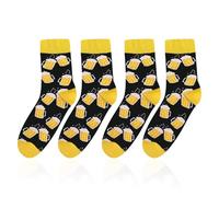 RNFKSU 2 Pairs Of Beer Bottle Tube Socks, Personalized Fun Socks, Breathable And Comfortable Tennis Socks, Suitable For Daily Wear, Sports Scenes.