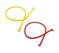 RNFKSU 2 Red And Yellow Magic Ropes, Soft And Hard Props, Magic Performance Ropes, Psychological Illusion Accessories.