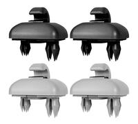 RNFKSU 4 Pieces Of Car Sun Visor Clip, Universal Fixing Bracket, Car Sun Visor Accessories, Clip Hook Design.