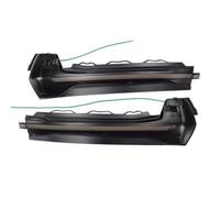 RNGJIN Car dynamic turn signal For A3 8V RS3 2013-2020 Side Mirror light Turn Signal Arrow flasher Left right side mirror turn signal