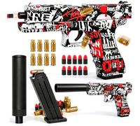 RNHDLY Toy Gun with Soft Bullets, Cool Foam Blaster Toy Gun