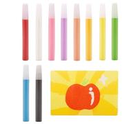 Rnigra 10 Coloured Sand Kit, Sand Art, for DIY Painting, Sand Art Bottles and Craft Supplies, B