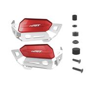 RnineT Pure R Nine T Scrambler 2020 2021 2022 Engine Guards Cylinder Head Guards Protector Cover Cylinder Guard(SILVER-Red)