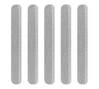 Rnitle 10 Pack Professional Nail Files,Double Sided Emery Board for Natural Nails,Styling & Pet Grooming,for Acrylic and Gel Nails(100/180 Grit,Grey)