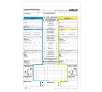 RNKVERLAG European Road Accident Report - SD, 1 x 2 Sheets, DIN A4, 1 Pack of 10