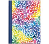 RNKVERLAG Notebook Watercolour Blank in DIN A4 Format, with a Total of 96 Sheets 70 g/m², Pack of 1
