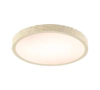 rnnDHGlc 45W LED Ceiling Light, 50cm Round Ceiling Light, Modern Flush Mount Ceiling Light, Adjustable Tri-Color Light Fixture for Living Room, Bedroom, Kitchen
