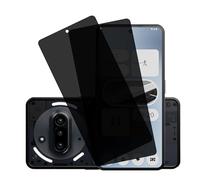 Rnnmeeko [Pack of 2 Privacy Screen Protectors for Tempered Glass for Nothing Phone (3a), Anti-Spy Privacy Tempered Glass Protection Glass 9H Hardness, Anti-Spy Privacy Film for Nothing Phone (3a)