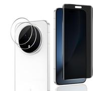 Rnnmeeko Privacy Screen Protector for Honor Magic 8 Pro, Anti-Spy Privacy Film with Camera Protection Glass [1+2 Pieces], 9H Hardness, Anti-Spy Privacy Film for Honor Magic 8 Pro