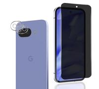 Rnnmeeko Privacy Screen Protector for Tempered Glass for Google Pixel 9A, Anti-Spy Privacy Film with Camera Protection, Protective Glass, 9H Hardness, Anti-Spy Privacy Film for Pixel 9A