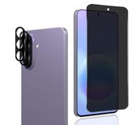 Rnnmeeko Privacy Screen Protector for Tempered Glass for Samsung Galaxy A57 5G, Anti-Spy Privacy Film with Camera Protection Glass [1 + 2 Pieces], 9H Hardness, Anti-Spy Privacy Film for Galaxy A57 5G