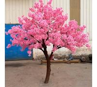 RNNYWDRQ 2.5X2m/8.2x6.6FT Artificial Flower Cherry Blossom Tree Fake Vines Flowers for Indoor/Outdoor/Party/Restaurant/Mall Artificial Plant 2.5X1.5m/8.2x4.9FT