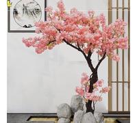 RNNYWDRQ Artificial Cherry Tree Artificial Cherry Tree Marriage Tree Artificial Tree Park Sushi Restaurant Decorative Landscape Landscaping 3 * 2.5m