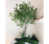 RNNYWDRQ Artificial Trees Artificial Olive Tree Plant Simulation Tree Horse Drunken Wood Simulation Tree Plants Fake Tree for Indoor Or Outdoor Decorations Christmas 1.6m*1m