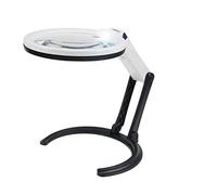 RNNYWDRQ Boutique Magnifying glassPortable Desktop Foldable 10-fold Optical Magnifier Portable Hand-held Magnifying Glass to Read The Maintenance/Product Code: WW-1682