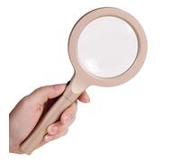 RNNYWDRQ Boutique Magnifying glassPortable Illuminated Handheld Magnifying Glass with Led Light Old Man Reading 10x Hd Optical Repair Engraving Identification Magnifier/Product Code: WW-499