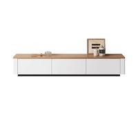 RNNYWDRQ Floor-standing TV Stand Solid Wood TV Stand Home TV Storage Corner Table Coffee Table And TV Storage Unit Set Perfect For Living Rooms And Bedrooms(160 * 30 * 38cm)