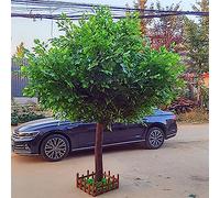 RNNYWDRQ Interior Decoration Tree Artificial Green Banyan Trees Large Simulation Plants Artificial Bonsai Tree for Office Bedroom Living Party DIY Wedding Decor 2x1.5m/6.6x4.9ft