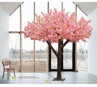 RNNYWDRQ Large Plant Wishing Tree Artificial Cherry Blossom Trees Simulation Peach Blossom Tree Fake Silk Flower Peach Decoration Indoor Outdoor Party Restaurant Mall Decorat 3 * 3m