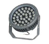 RNNYWDRQ LED Landscape Lamp - Rotation Spotlight, AC111-240V Outdoor Decorative Round Flood Light Lamp, IP65 Waterproof 270° Park Tree Lights, For Garden Lawn Yard Villas Path(Yellow,24W(111-240V))