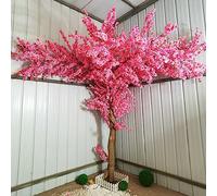RNNYWDRQ Simulation Plant, Artificial Cherry Blossom Tree, Handmade Fake Sakura Silk Flower Decoration for Office Bedroom Living Party DIY Wedding Decor 2x1.5m/6.6x4.9ft