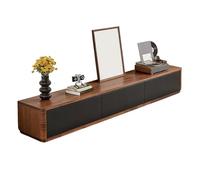 RNNYWDRQ Solid Wood Floor-standing TV Stand Living Room Multimedia Unit Ample Storage Entertainment Centre Drop-down Door Design Suitable For Home Cinema Rooms And Bedrooms(180 * 30 * 36cm)