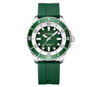 RNONDRY Mens Wrist Watches for Men Army Waterproof Analog Watch Stopwatch, Green, Classic
