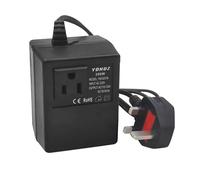 RNPKZ 200W Step Down Transformer, Portable Step Down Power Voltage Converter Transformer 220V/240V to 110V/120V, Intelligent Efficient Transformers Power Converter for Travel Hotel Household Uk Plug