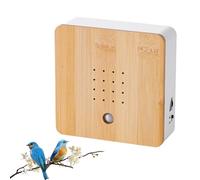 RNPKZ Bird Chirping Box, Bird Sound Box with Motion Sensor,Wall-Mounted Natural Sound Box,Wooden Bird Song Box for Toilet,Bathroom, Spa, Guest and Relaxation, Housewarming Gifts