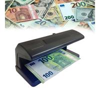 RNPKZ Counterfeit Money Detector, Portable Money Checker Machine, Note Checker UV LED Light, UK Plug Money Checker, Easily Spots Fake Money Notes, Credit Cards Machine for All Businesses Individuals