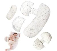 RNPKZ Pregnancy Pillow, Memory Foam Pregnancy Wedge Pillow for Sleeping, Maternity Pillow with Detachable and Adjustable Pillow Cover for Pregnant Women, Support for Hips, Backs, Legs