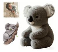 RNPKZ The Koala Plush, Ultra Soft Koala Stuffed Animal, Lifelike Koalas Plush Toy with Hug-Like Design for Kids, Teens & Adults Stress Relief, Emotional Support, Realistic Companion Healing Hugs(25CM)