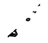 RNR Lettering Glossy Black Letters for Volvo + Stencil