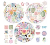 RNSKFG 200 Motivational Text Stickers, Waterproof Decorative Stickers, Diy Handbook Decorations, Creative Notebook Stickers.