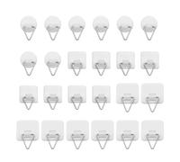 RNSKFG 24 Pieces Of Plastic Hook, Decoration Hook, Photo Frame Fixing Hook, Multi-Function Storage Accessories, Home Accessories.