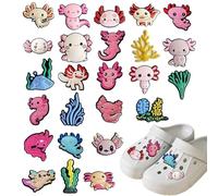 RNSKFG 25 Pieces Of Cute Animal Shoe Buckles, Diverse Cartoon Styles, Interesting Shoe Decorations, Diy Hole Shoe Decorations.