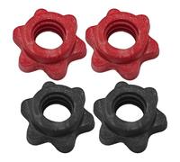 RNSKFG 4 Pieces Of Dumbbell Nut, Anti-Slip Snap Design, Dumbbell Sheet Locking Tool, Dumbbell Accessories, Suitable For Home And Fitness Training.