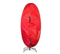 RNSUNH Christmas Tree Box Storage Upright Christmas Tree Storage Bag Christmas Tree Storage Cover for Artificial Trees up to 6 Feet Tall Keep Your Fake Tree Standing and Assembled