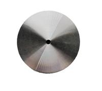 RNSZKIPJ 28.5MM CD Pattern Watch Dial Blank Metal No Calendar Watch Faces Accessories for NH35 for NH36 Movements(Grey)