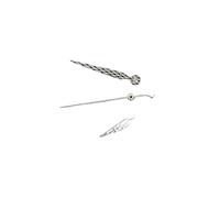 RNSZKIPJ Diamond Watch Hands for NH35/34/36/NH70 Movements - Silver/Gold Three-Hand Set(Silver)