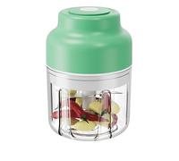 RNSZKIPJ Electric Garlic Press Wireless mini Garlic Press Automatic Stirring Garlic Peeler Kitchen Garlic Puller Garlic Puller Food Supplement Machine(Green250ml)